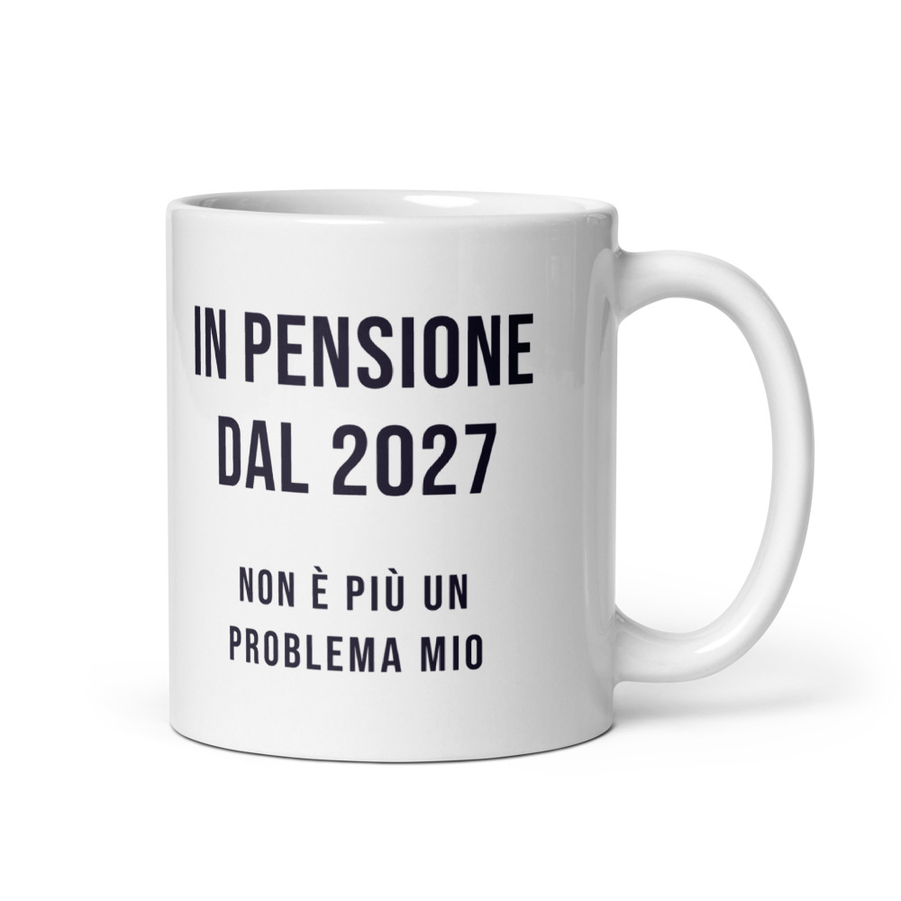 Tazza In pensione dal 2027 non è più un problema mio