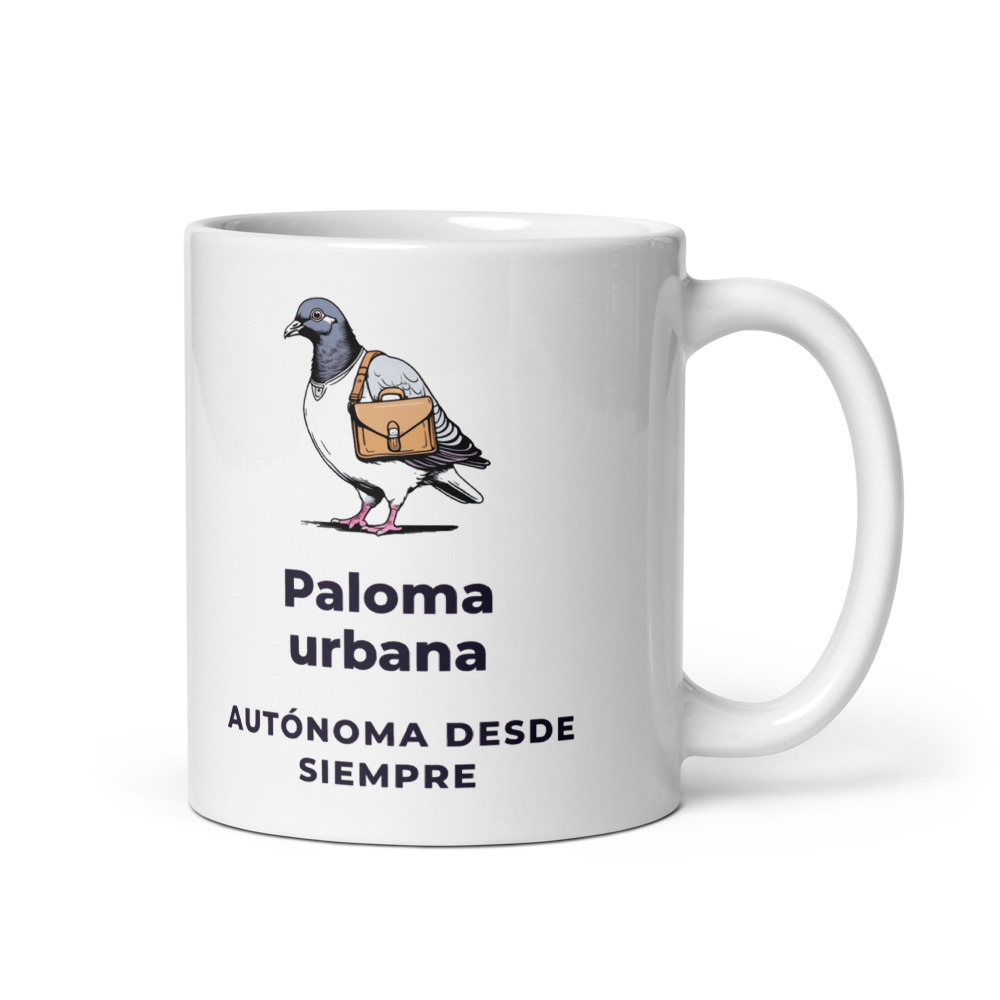 Taza Paloma urbana Autónoma desde siempre