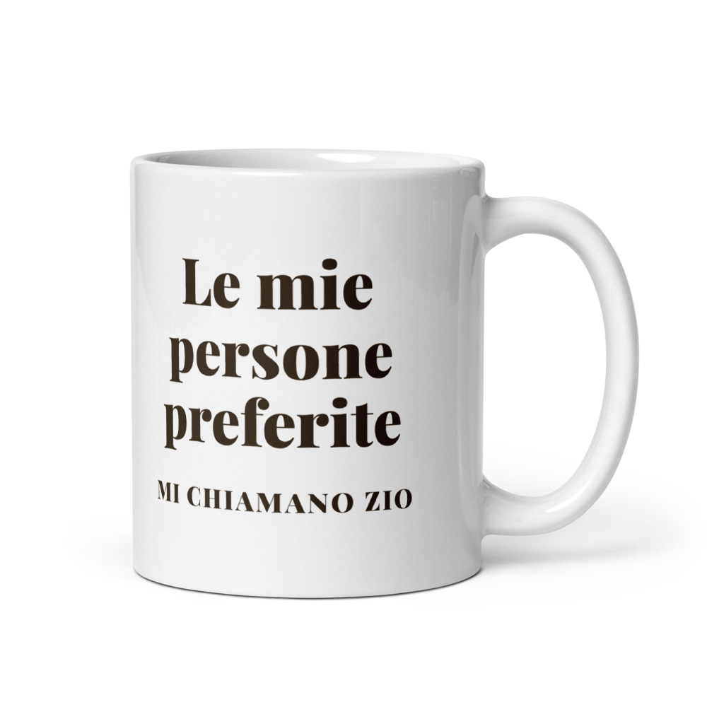 Tazza Le mie persone preferite mi chiamano zio