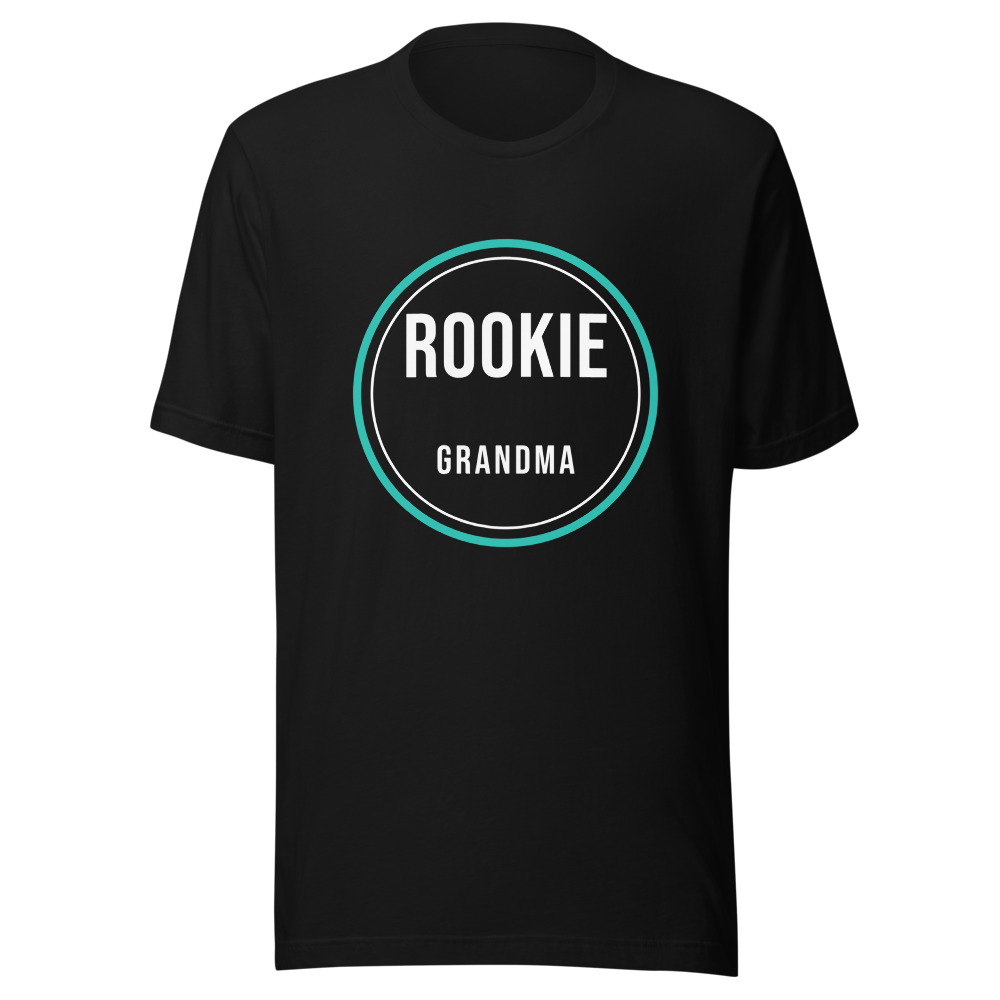 Rookie Grandma T-Shirt New Baby Gift