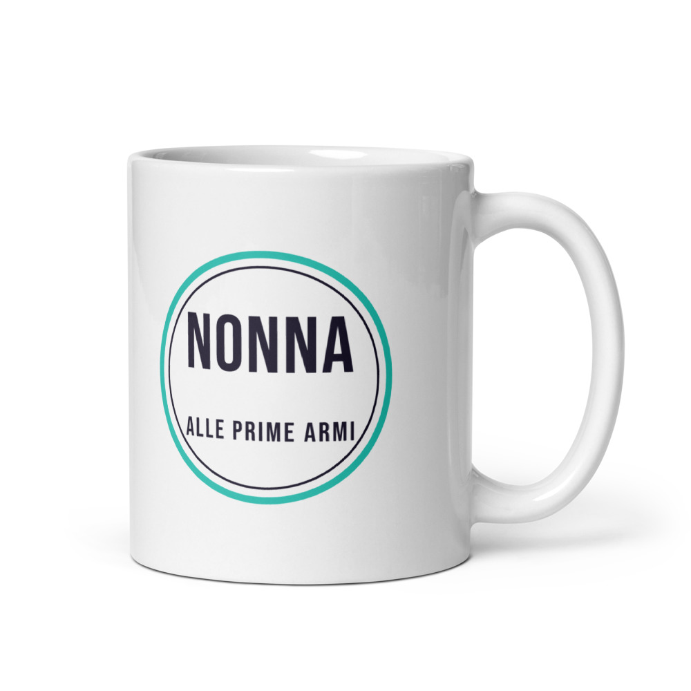 Tazza Nonna alle prime armi