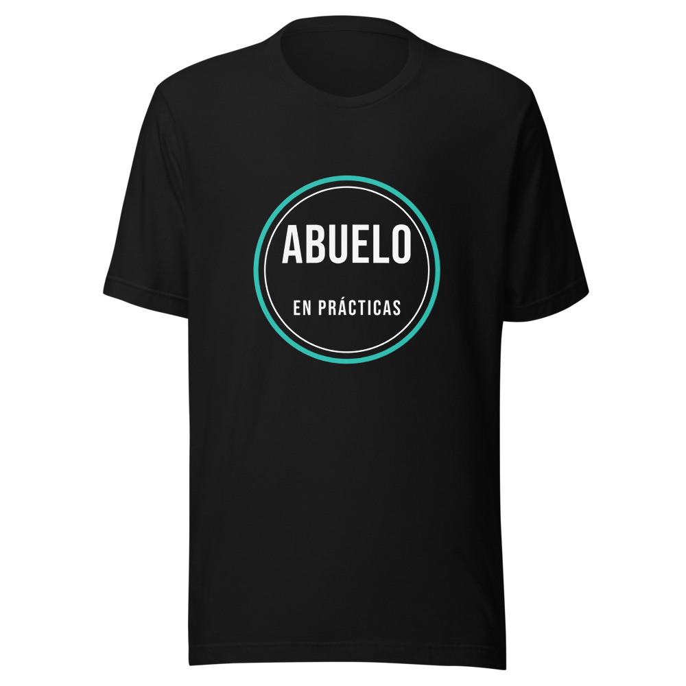 Camiseta Abuelo en prácticas, regalo recién estrenado