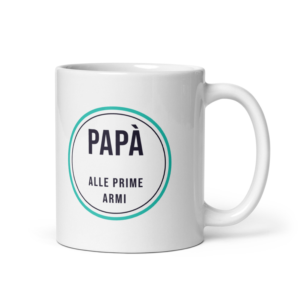 Tazza Papà alle prime armi