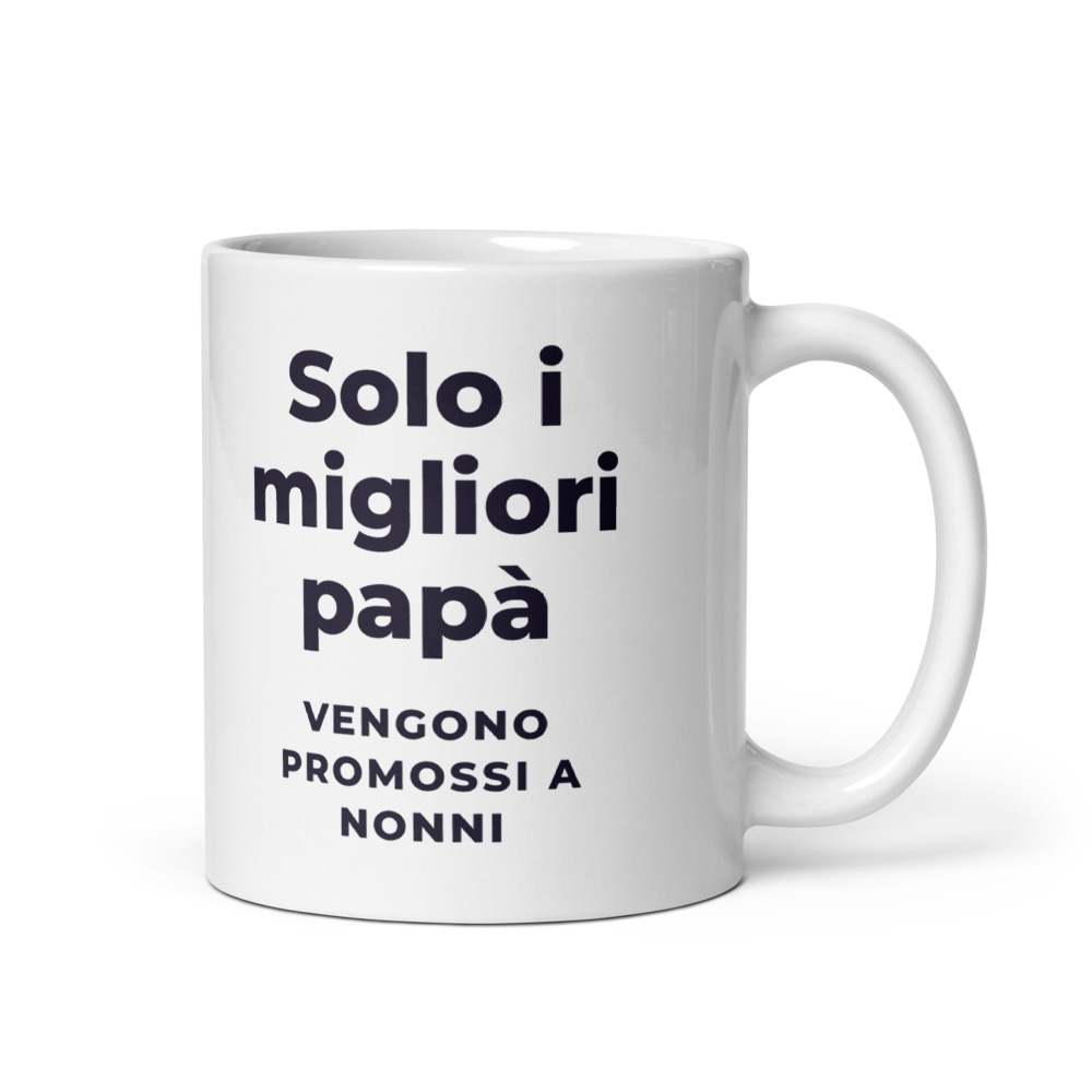 Tazza Solo i migliori papà vengono promossi a nonni