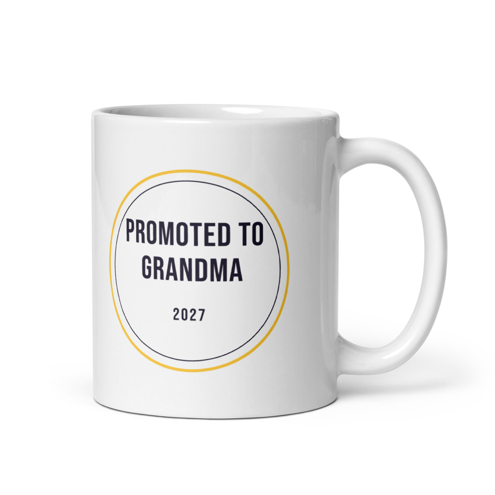 Promoted to Grandma 2027 Mug