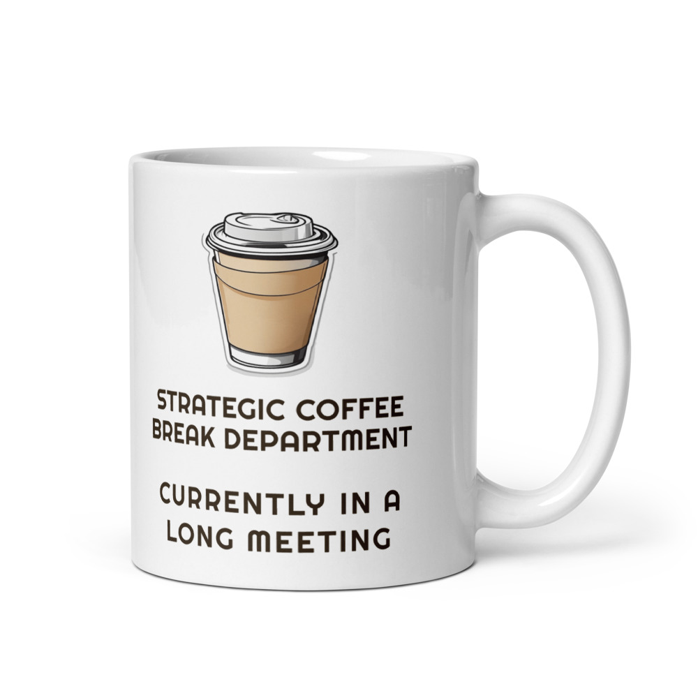 Strategic Coffee Break Department Mug