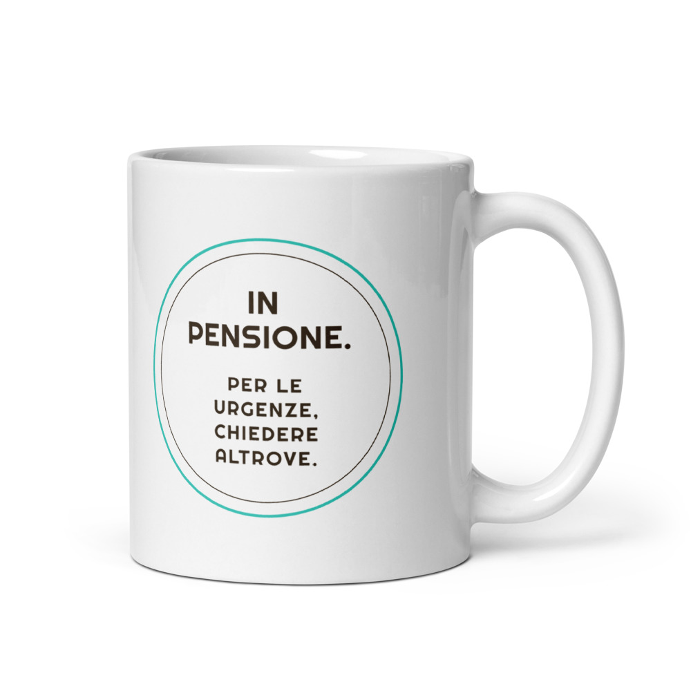 Tazza In pensione, per le urgenze chiedere altrove