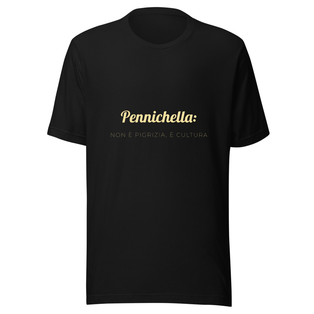 Maglietta Pennichella, non è pigrizia, è cultura