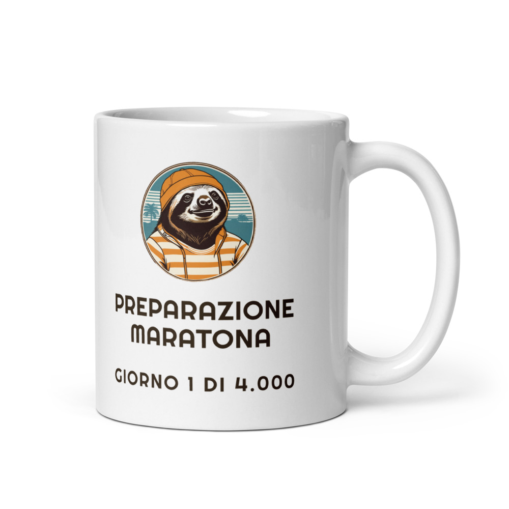 Tazza Preparazione maratona Giorno 1 di 4.000