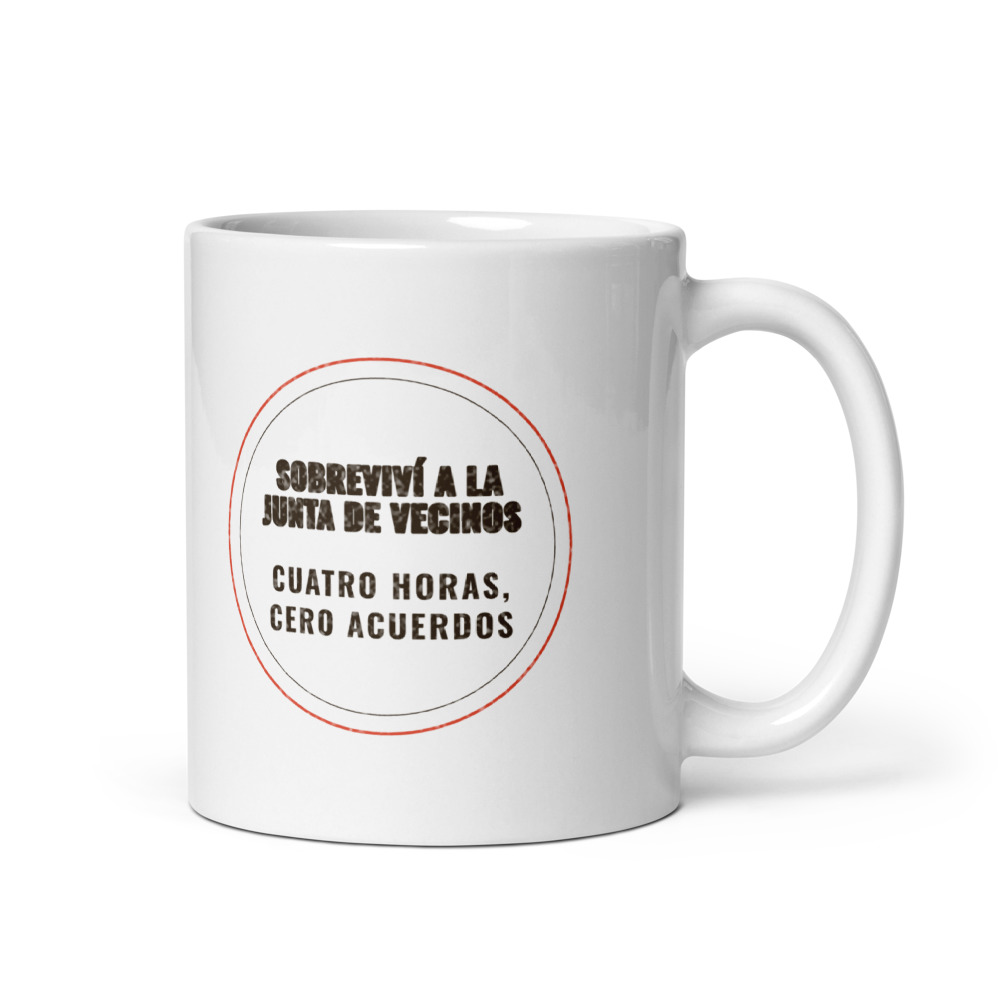Taza Sobreviví a la junta de vecinos Cuatro horas, cero acuerdos