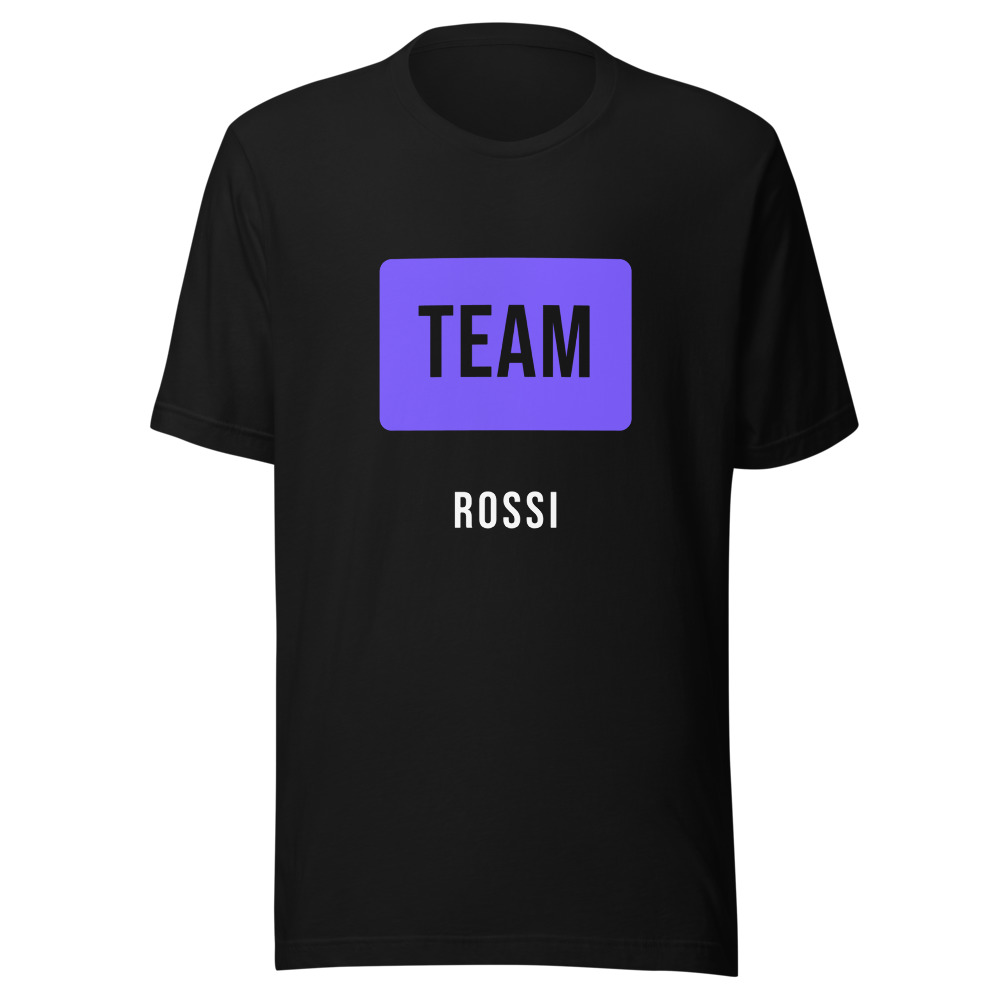 Personalized Family Name T-Shirt