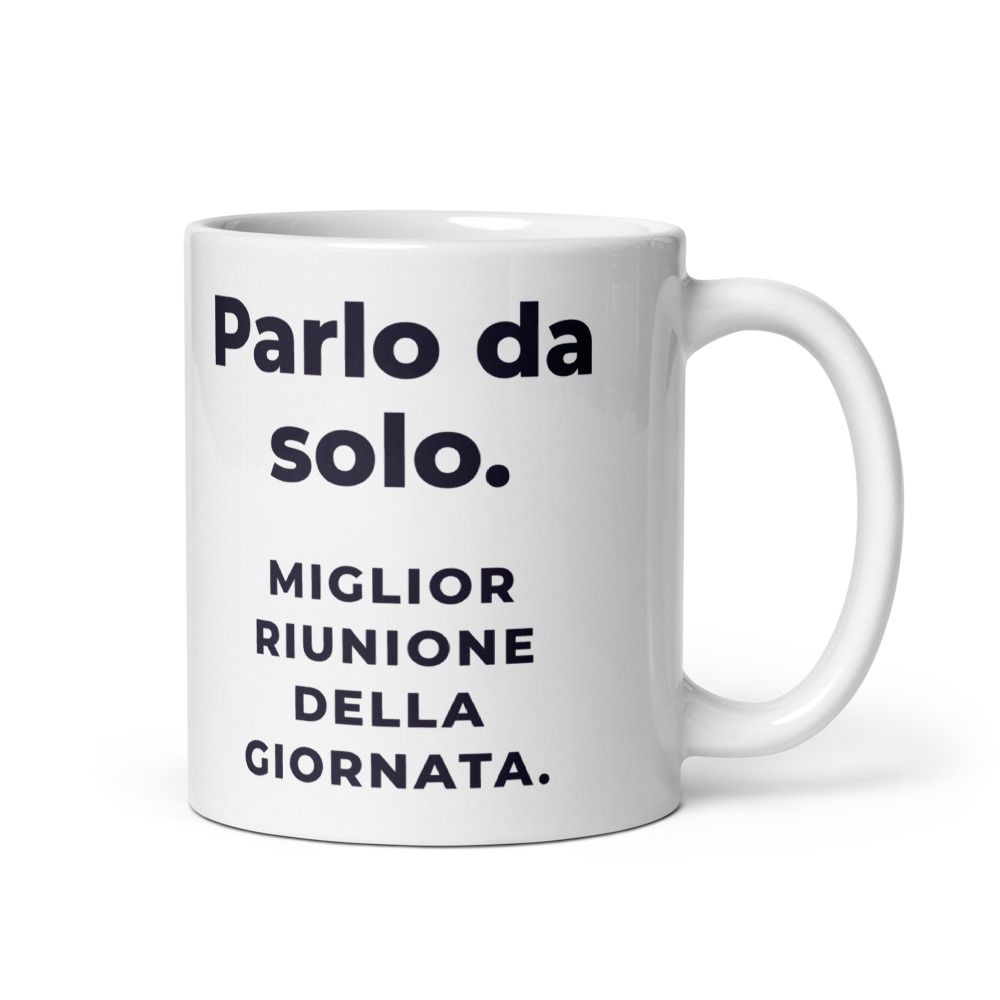 Tazza Parlo da solo. Miglior riunione della giornata.