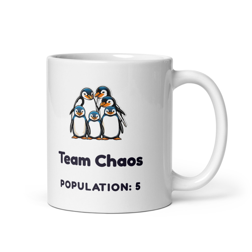 Team Chaos Population: 5 Mug